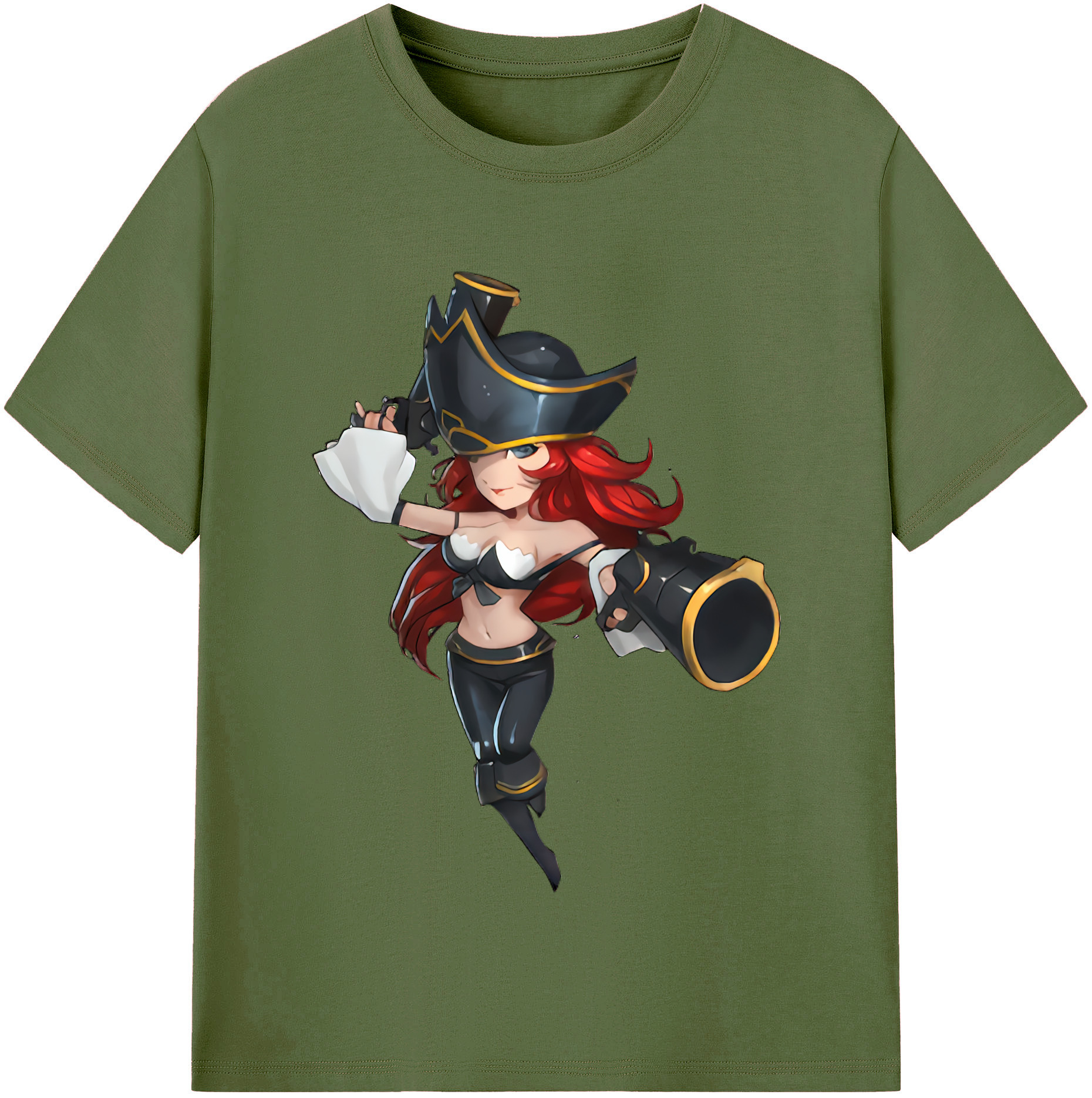 リーグ・オブ・レジェンド League of Legends LOL 綿100％半袖Tシャツ（フロントプリント）